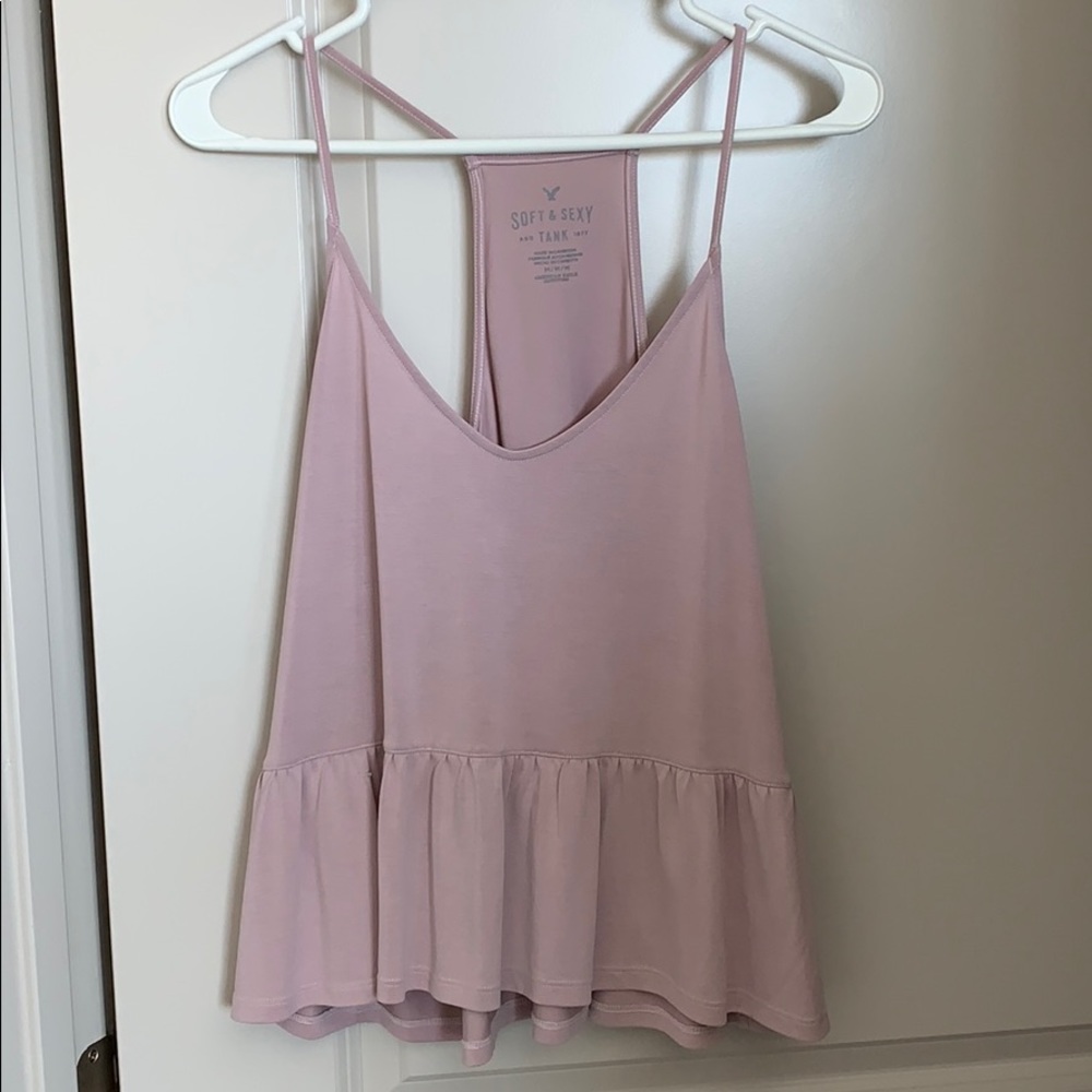 Pink tank top